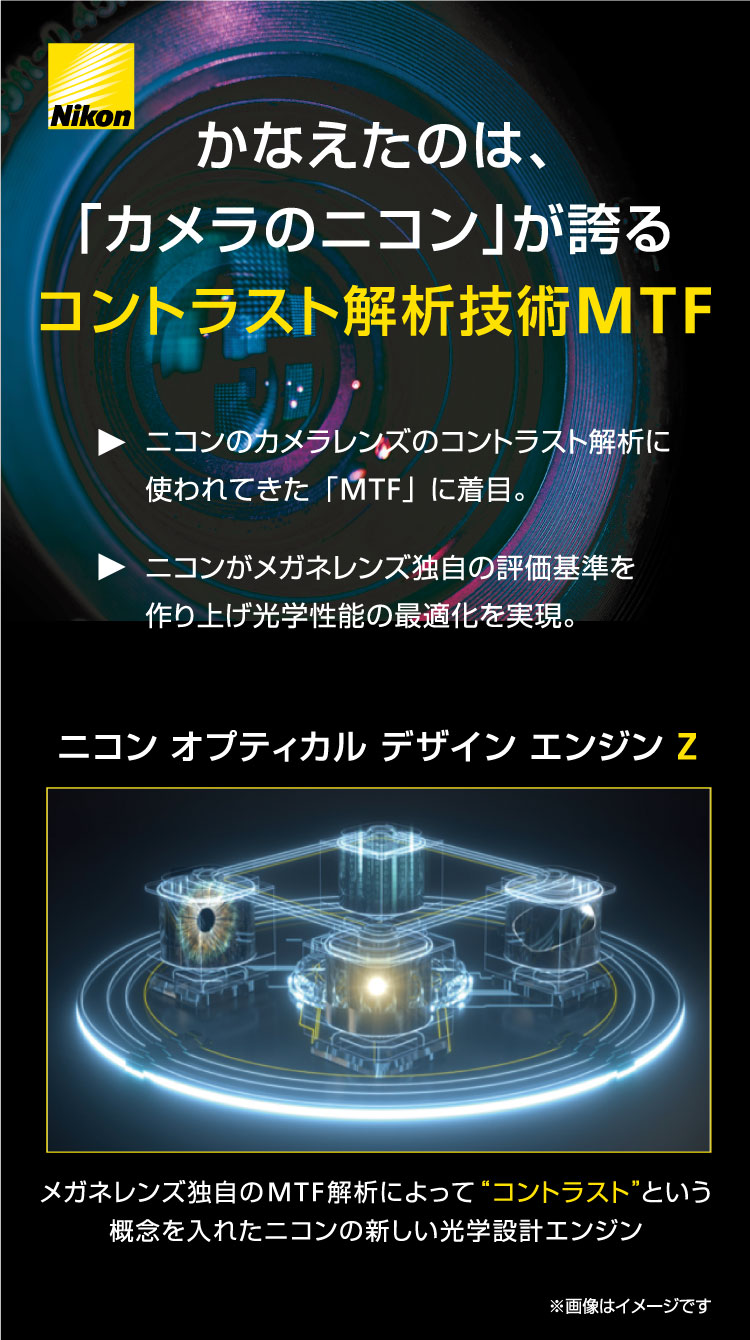 ニコンの新技術コントラスト解析技術MTF